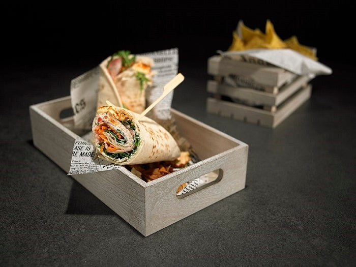 Vassoio Bianco Decapato