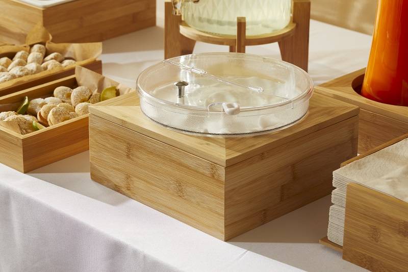 Set yougurtiera in bamboo