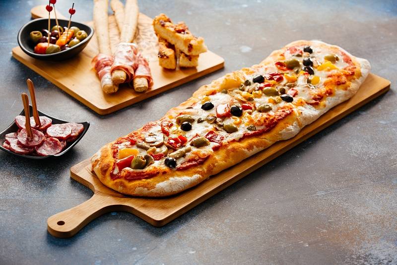 Tagliere quadrato Nature in bamboo