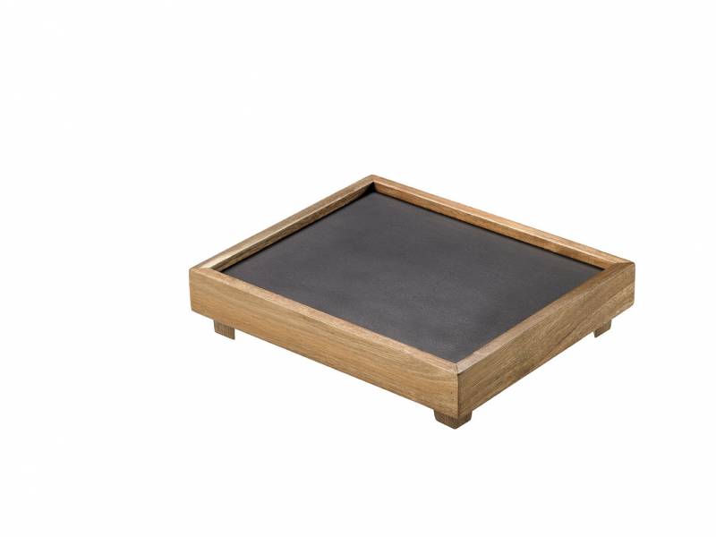 Modulo aperto impilabile in acacia