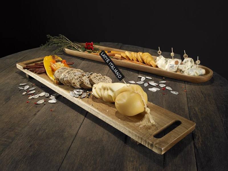 Vassoio in acacia legno di