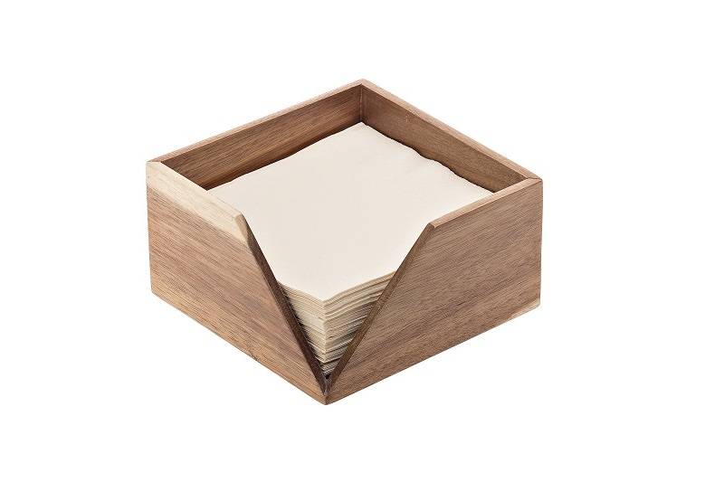 Portatovaglioli in acacia