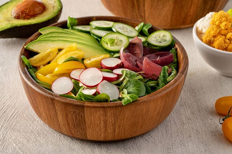 Ciotola in legno di acacia