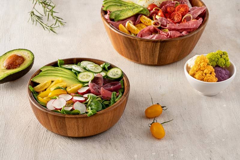 Ciotola in legno di acacia