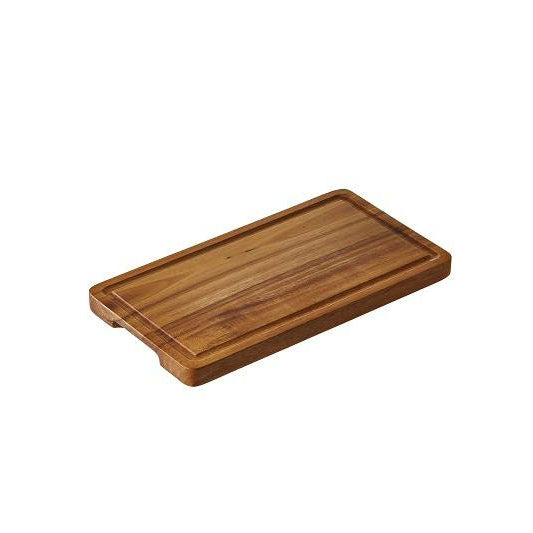 Tagliere in acacia con scanalatura
