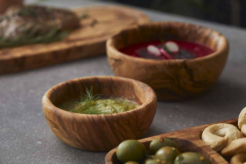 Ciotola in legno di ulivo Ø12 cm