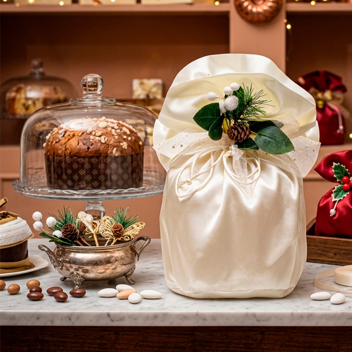 Portapanettone Satin