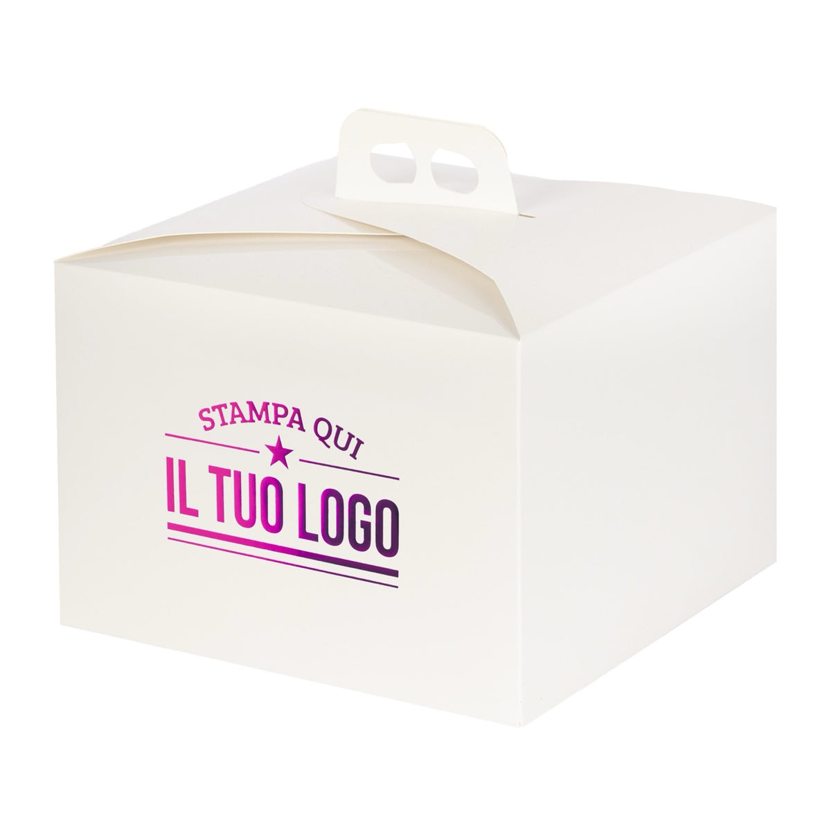 Portapanettone bas 750 g personnalisable