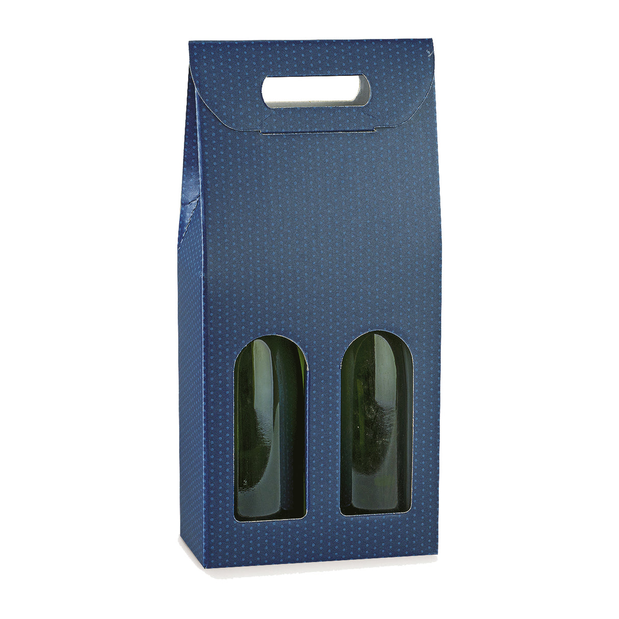 Scatola Portabottiglie Blu