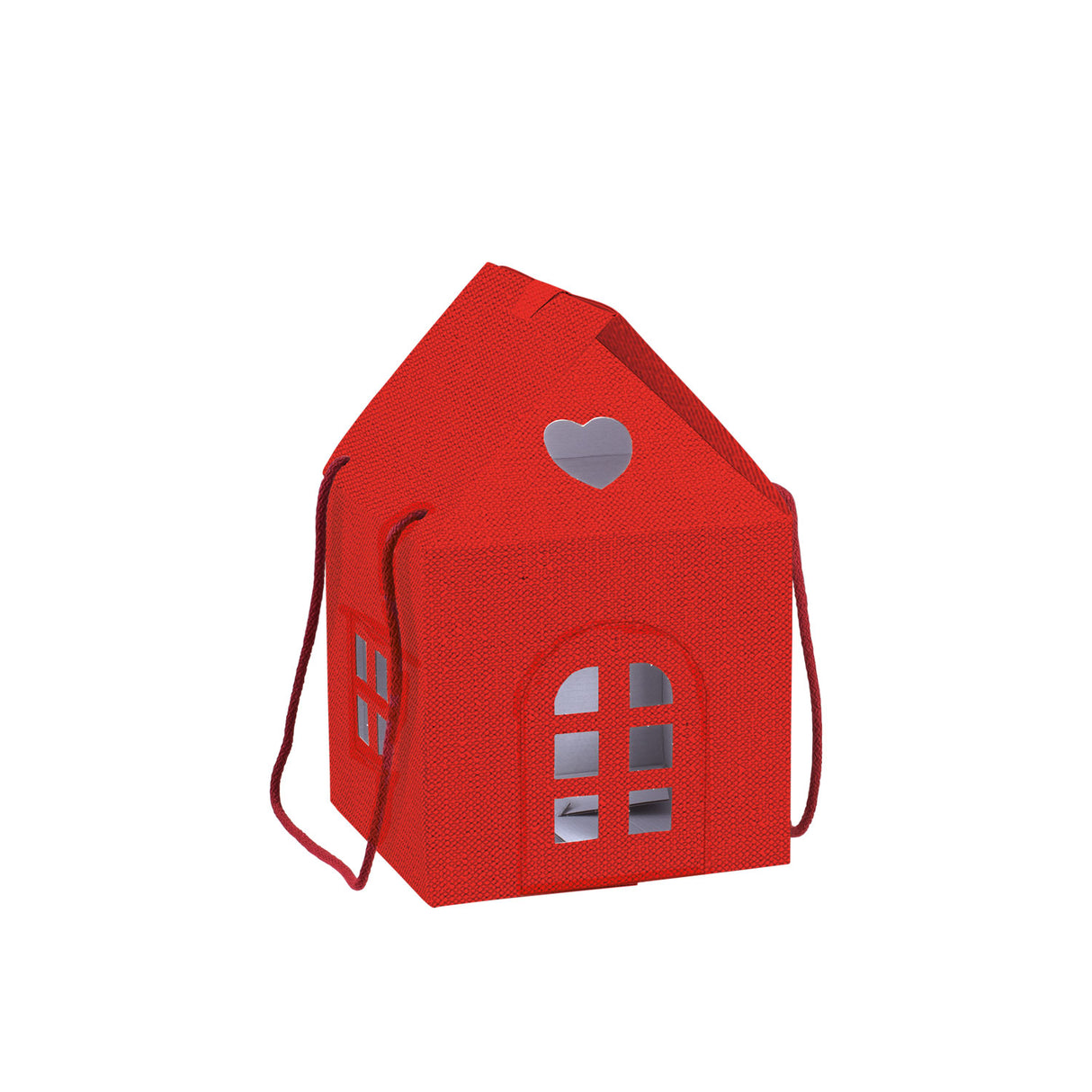 Casetta con Cordini Rossa