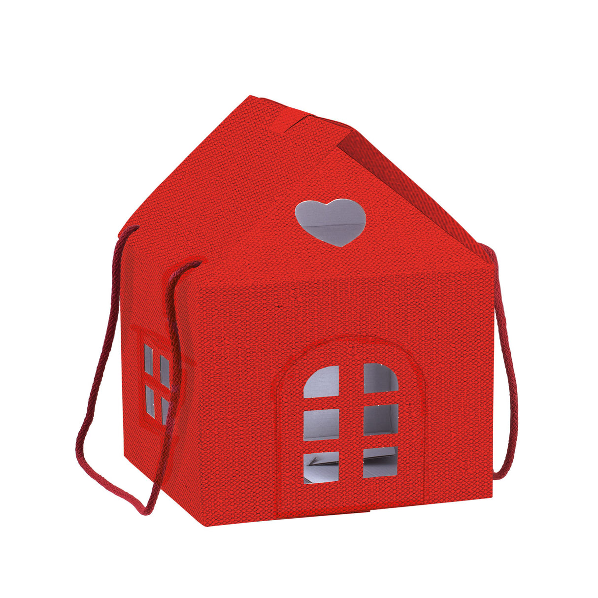 Casetta con Cordini Rossa