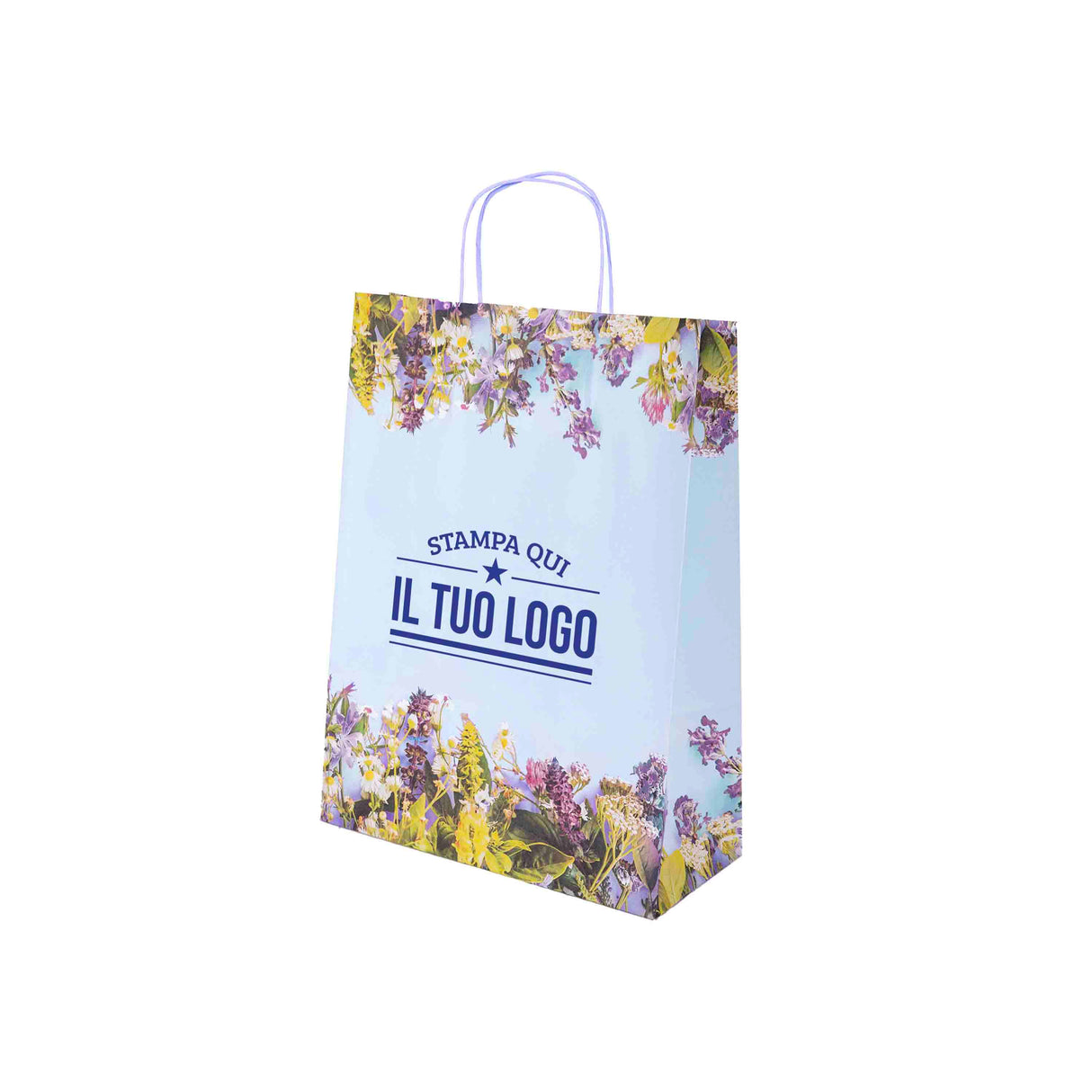 Shopper Carta Provenza colorate Personalizzabili