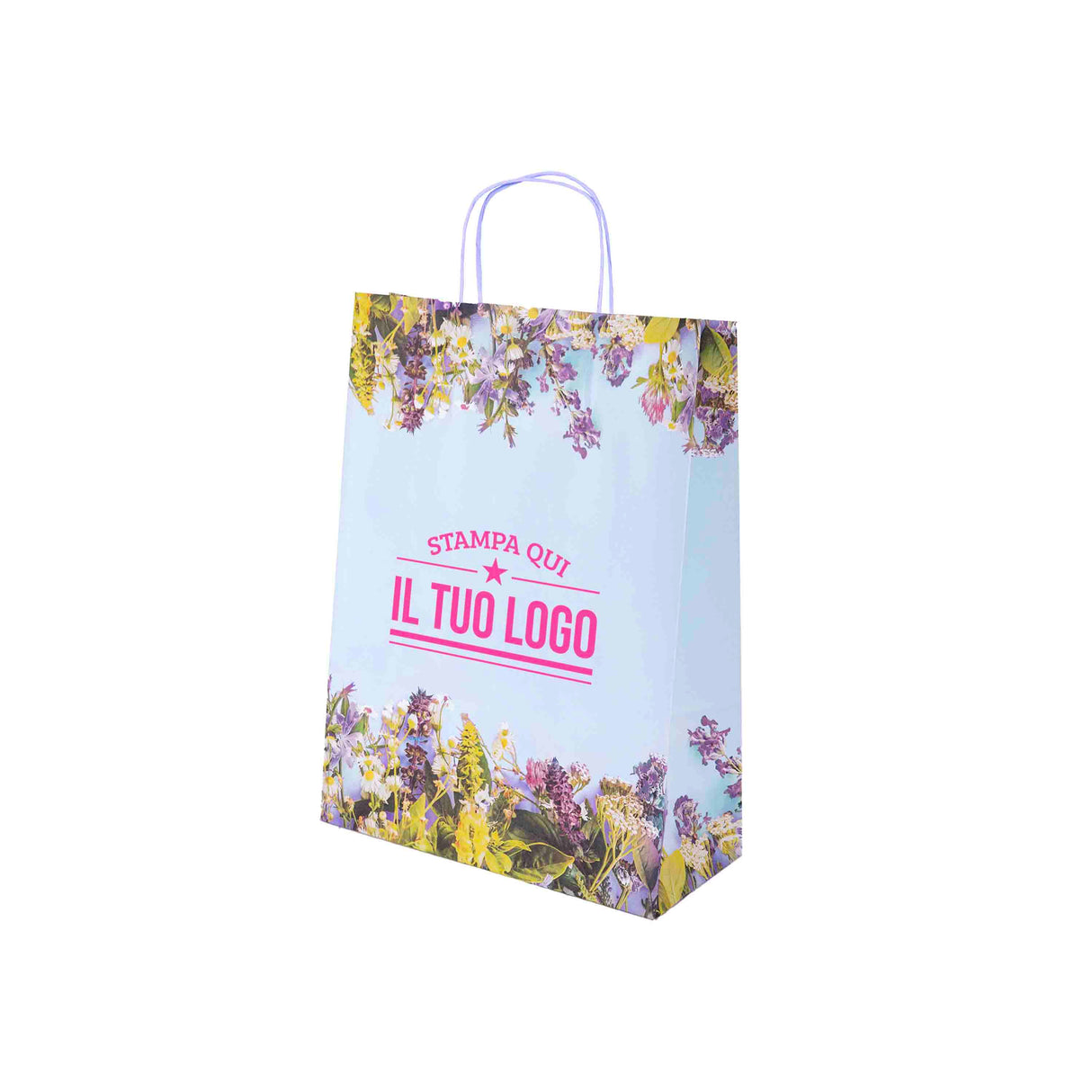 Shopper Carta Provenza colorate Personalizzabili