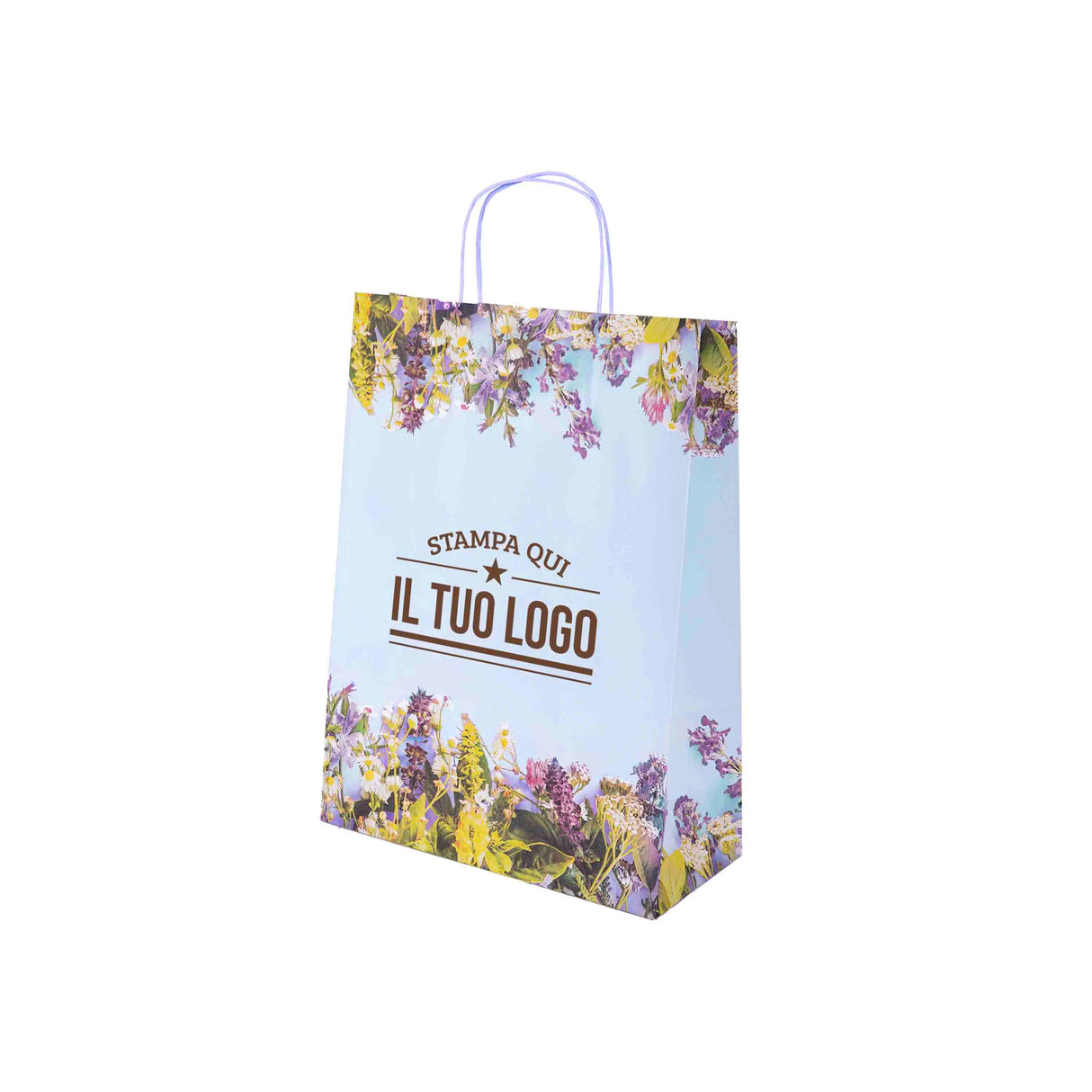 Shopper Carta Provenza colorate Personalizzabili