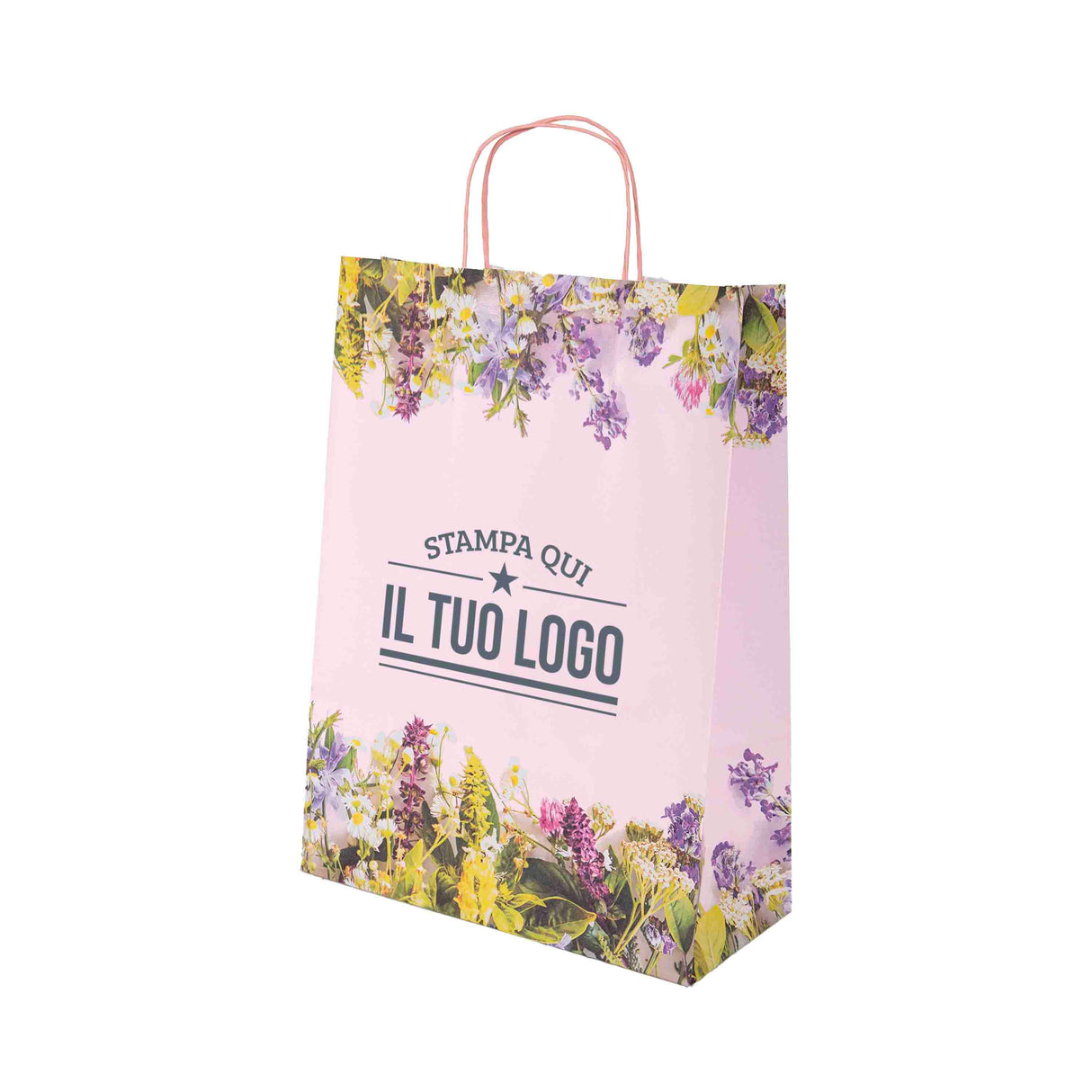 Shopper Carta Provenza colorate Personalizzabili