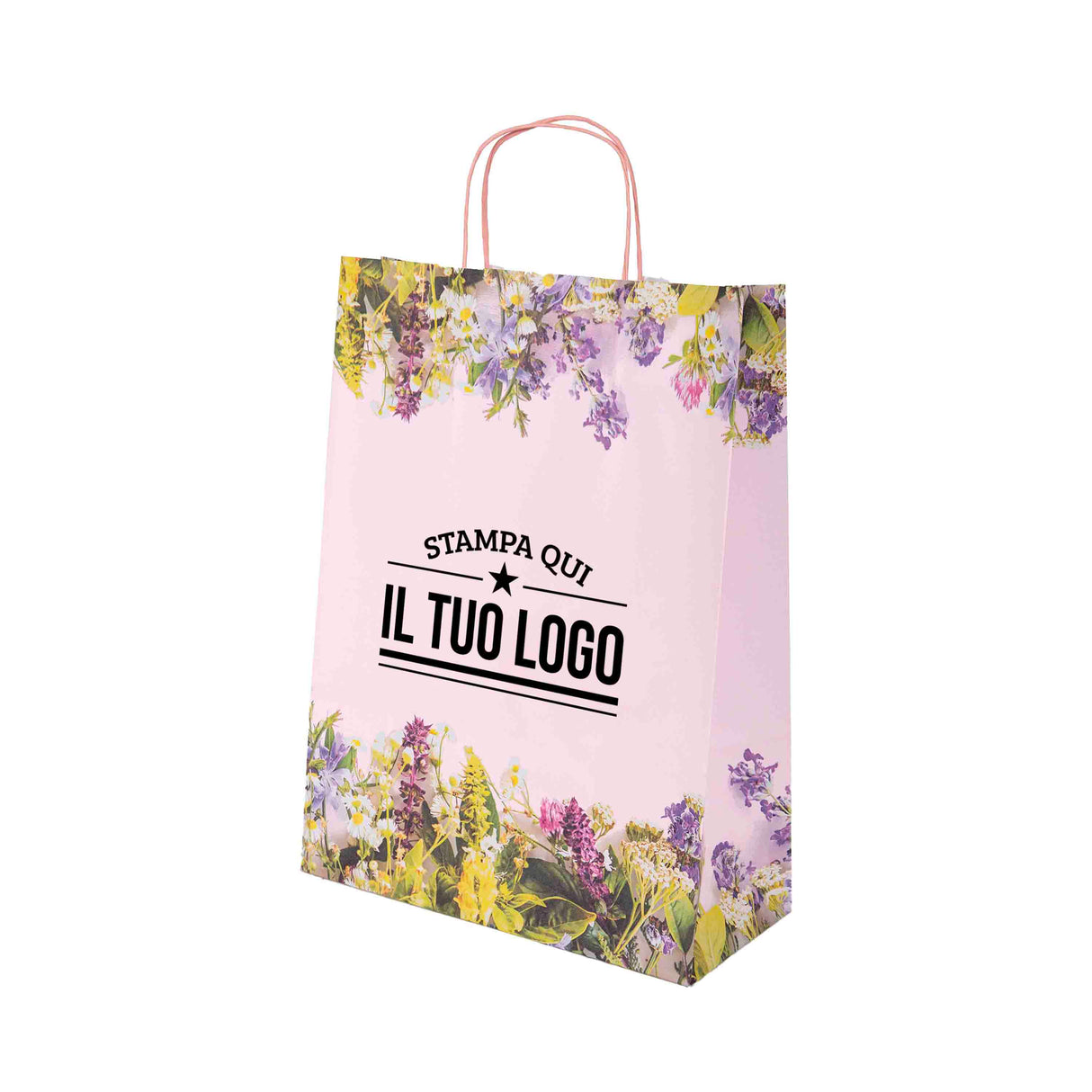 Shopper Carta Provenza colorate Personalizzabili
