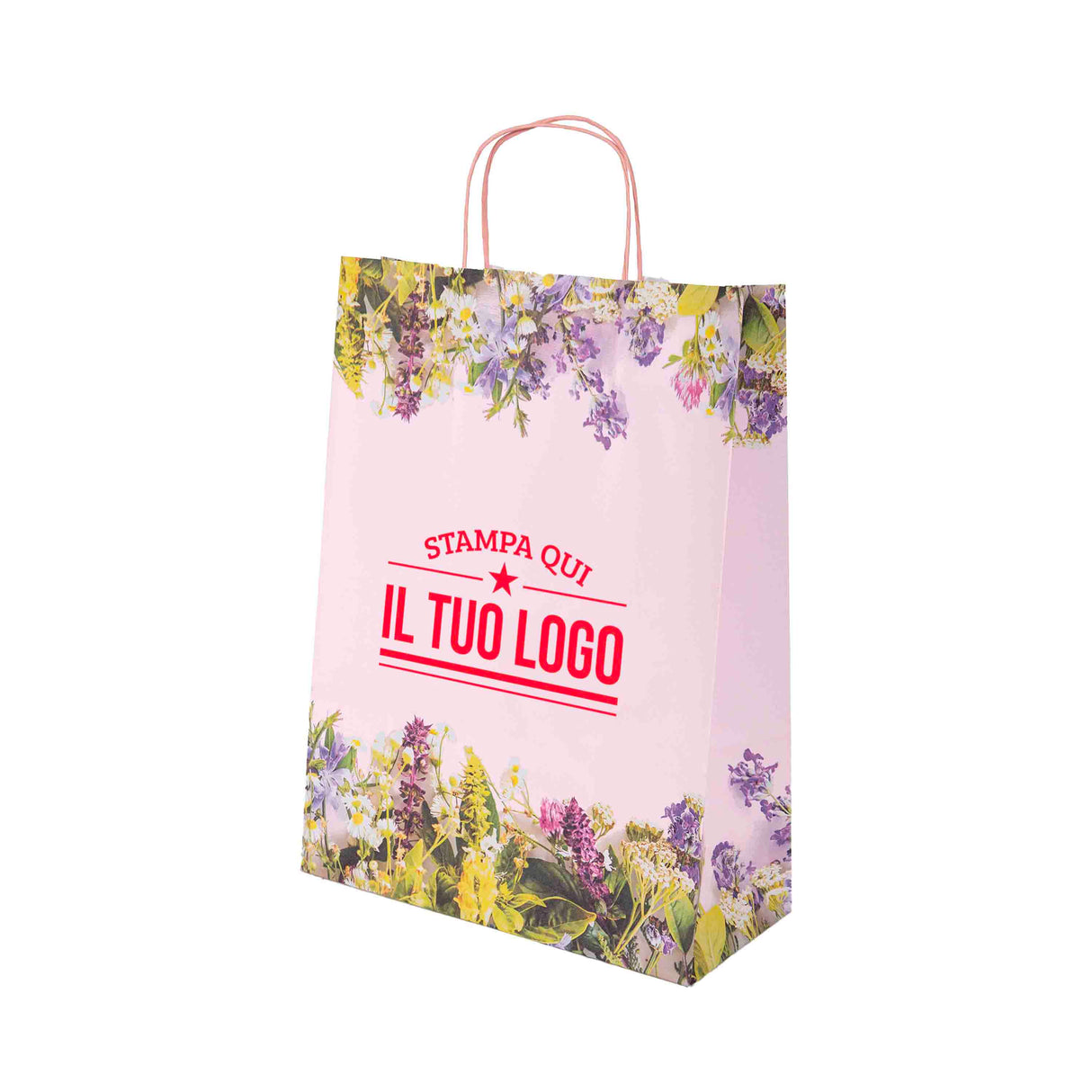Shopper Carta Provenza colorate Personalizzabili