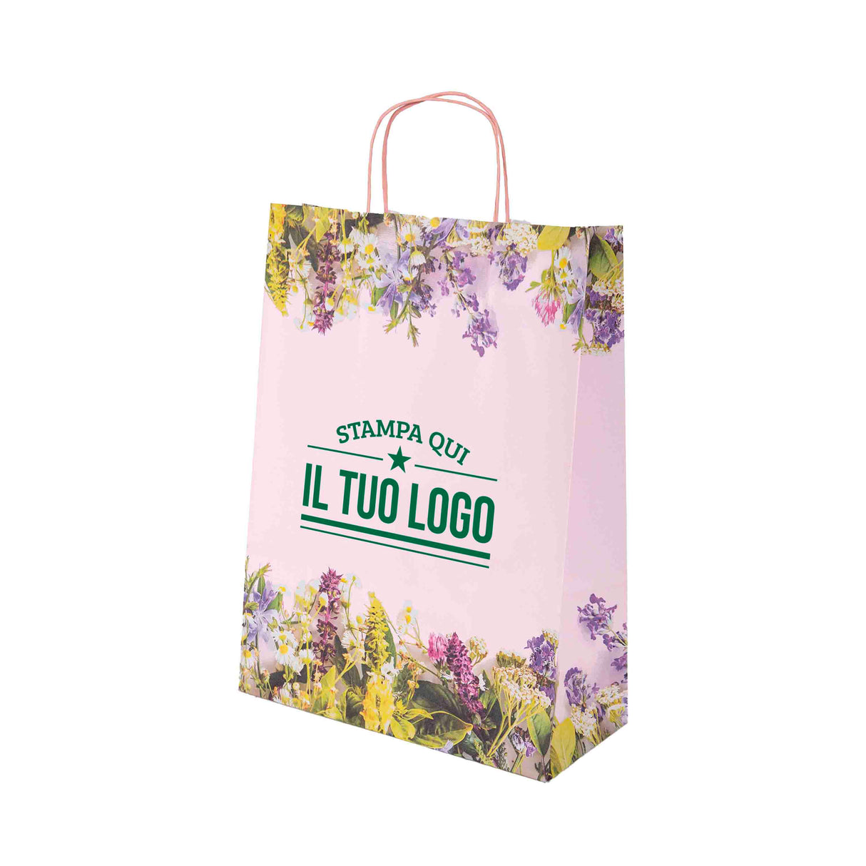 Shopper Carta Provenza colorate Personalizzabili