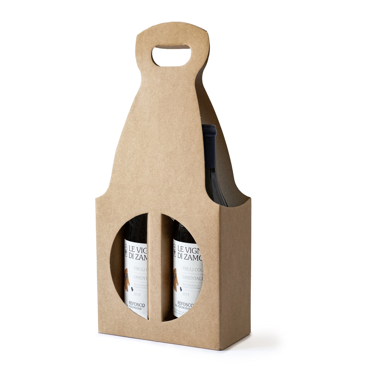 Scatole per Bottiglie Cartone Easy con Manico