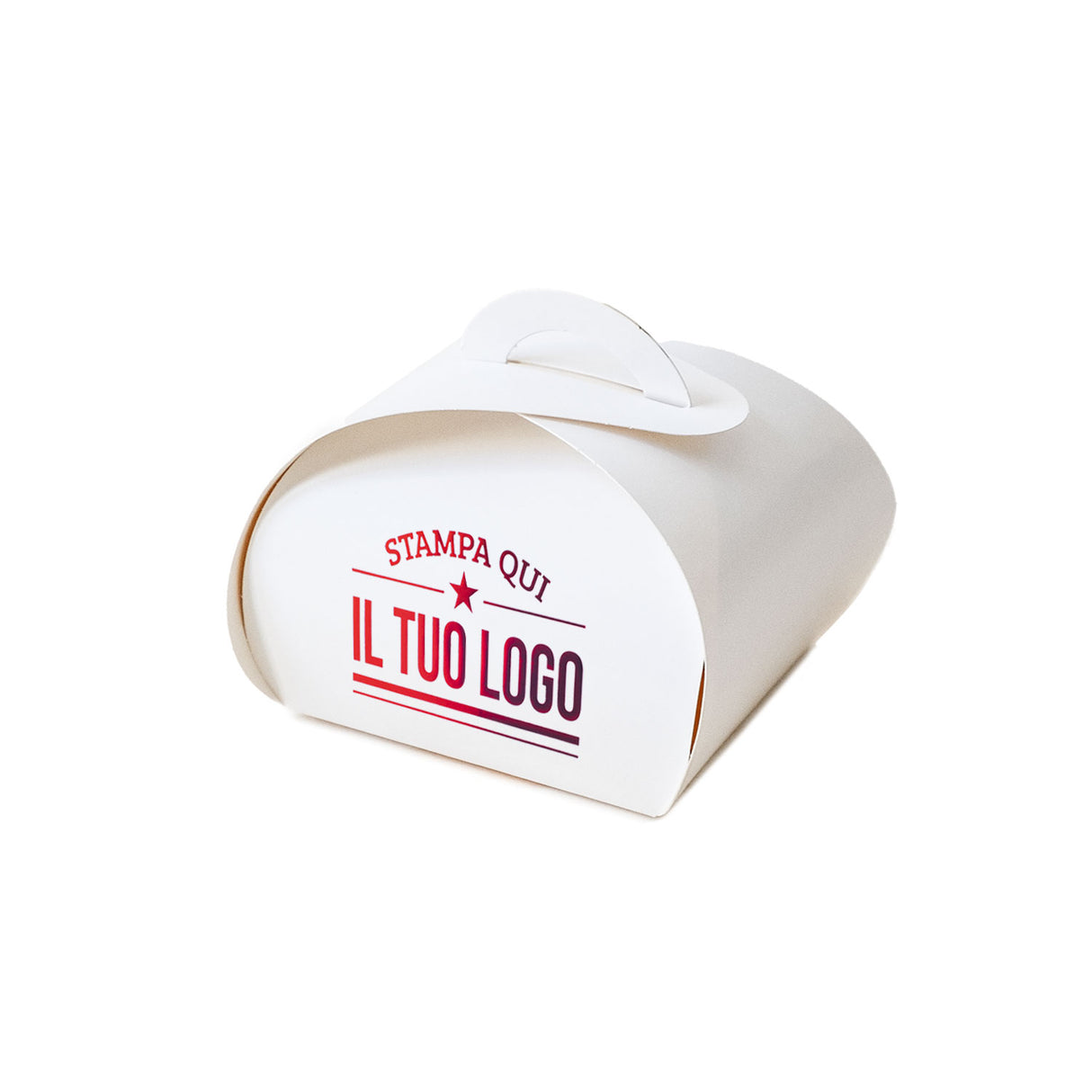 Scatole Pasticceria Petalo Personalizzate 1-2 porzioni