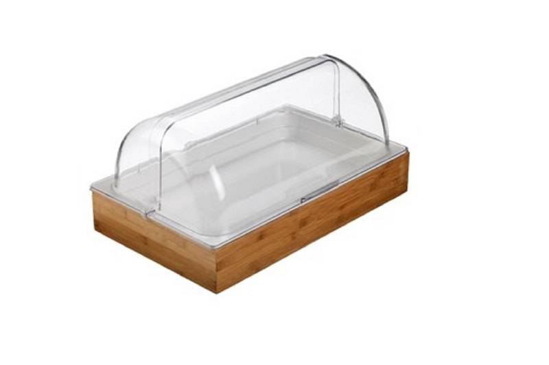 Coperchio in policarbonato per cestini