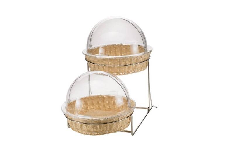 Coperchio rotondo plastica trasparente