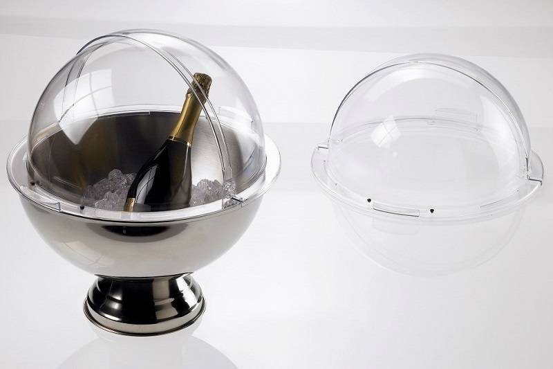 Coperchio rotondo plastica trasparente