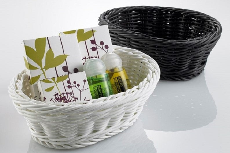 Cestino Vanity ovale in polipropilene