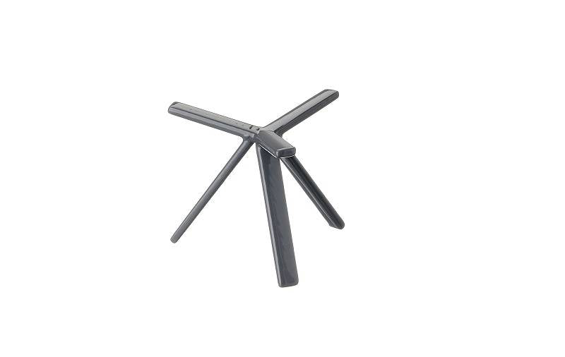 Supporto in metallo gommato alzata da buffet