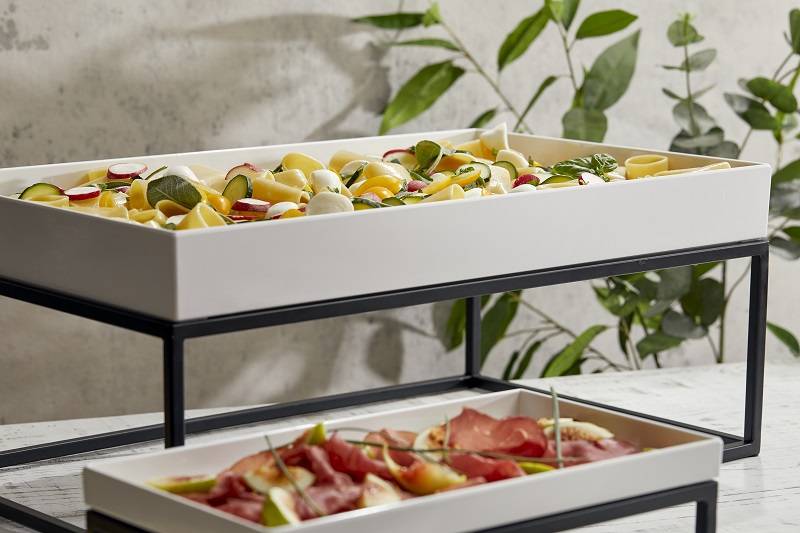 Stand per Buffet Nero