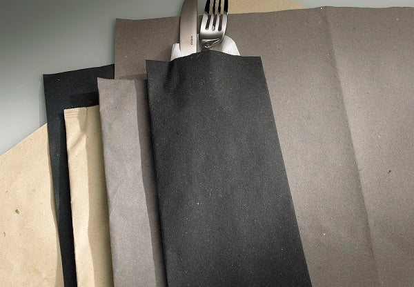 Busta portaposate Venice in carta paglia