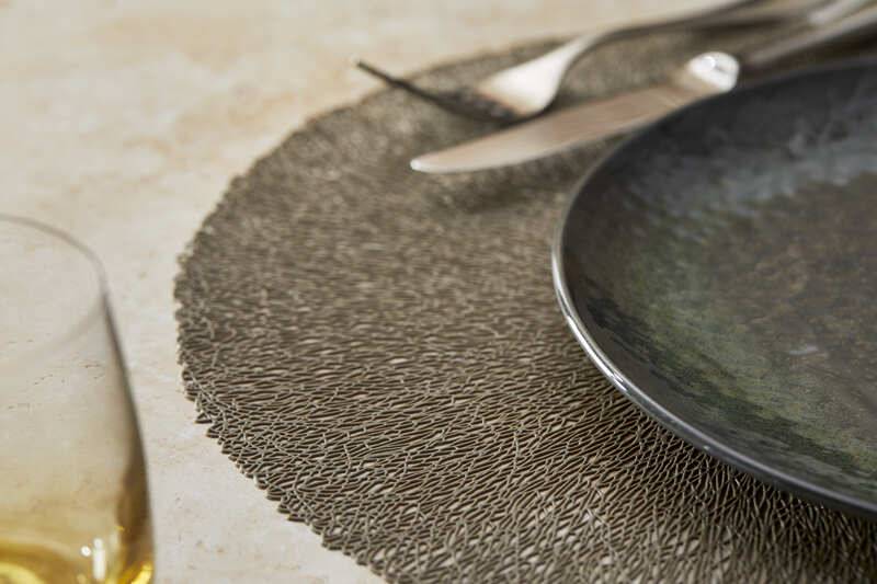 Tovaglietta tonda Linea Vogue in pvc