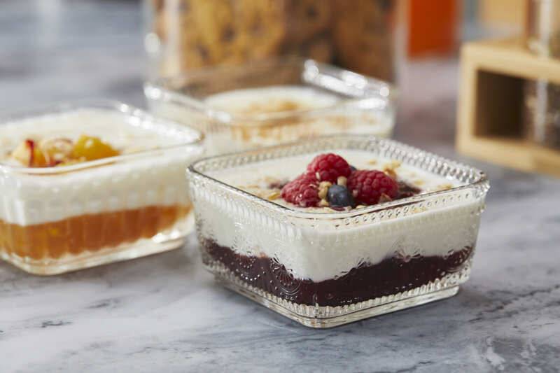 Ciotola in vetro per aperitivi e buffet