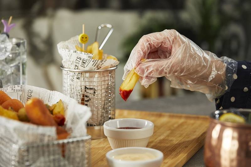 Guanti Monouso Singolarmente Imbustati