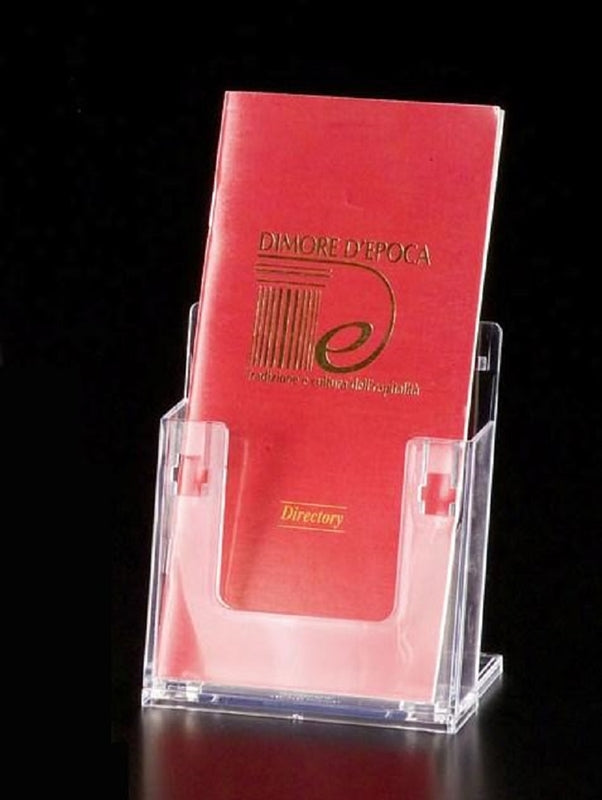 Porta depliant in acrilico