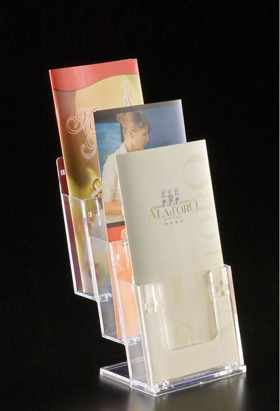 Porta depliant in acrilico