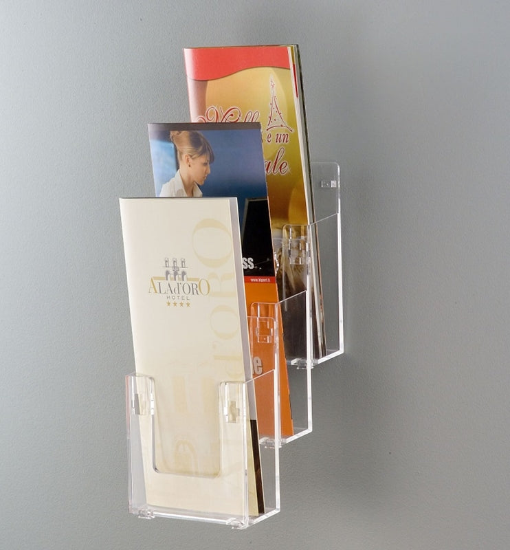 Porta depliant in acrilico