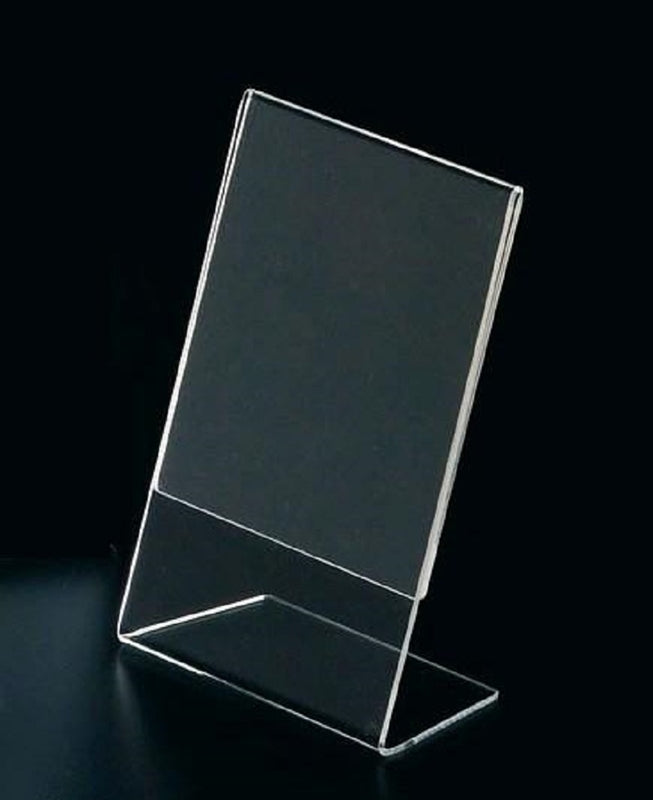 Supporto a L in plexiglass