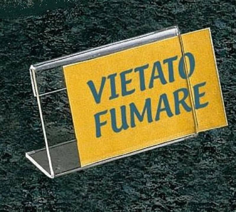 Supporto per cartoncino in acrilico