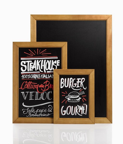 Lavagna rettangolare con cornice