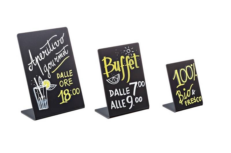 Lavagnette in acrilico riscrivibili