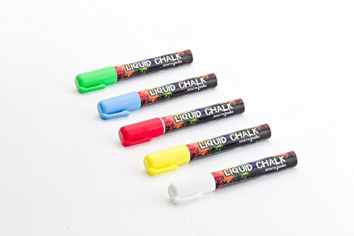 Pennarelli a gesso liquido per superfici lisce