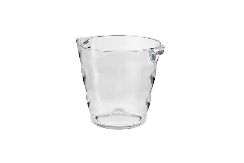 Secchiello portaghiaccio trasparente