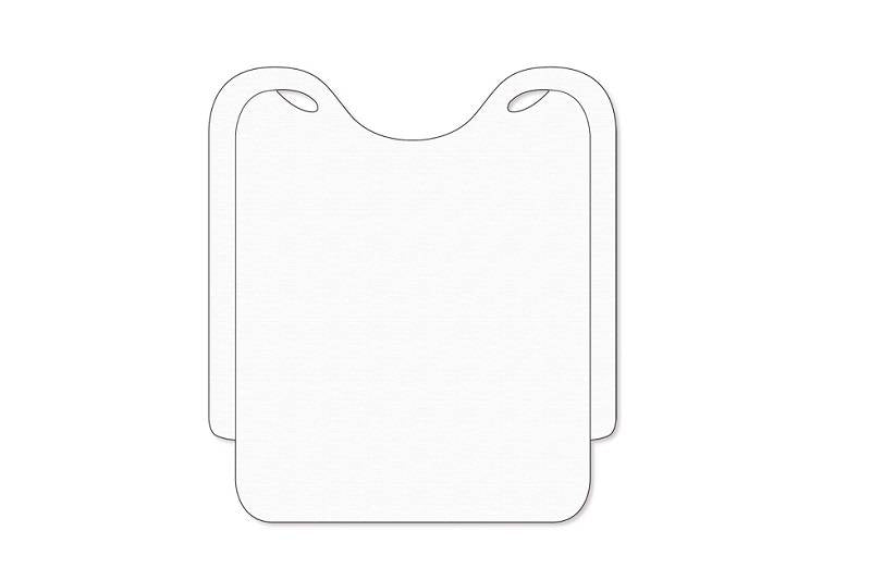 BAVAGLIONI IN TNT BIANCO