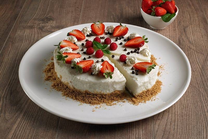 Vassoio rotondo maxi in melamina bianca