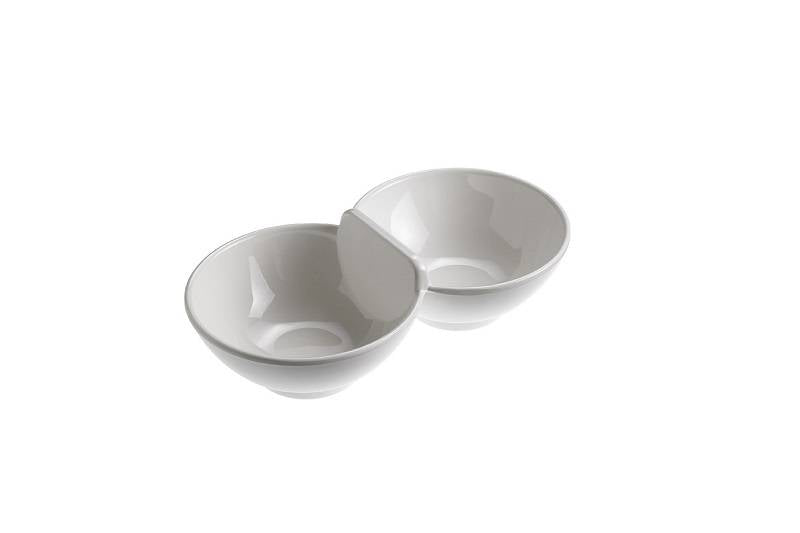 Ciotola doppia in melamina