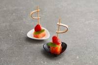 Piattino triangolare in melamina