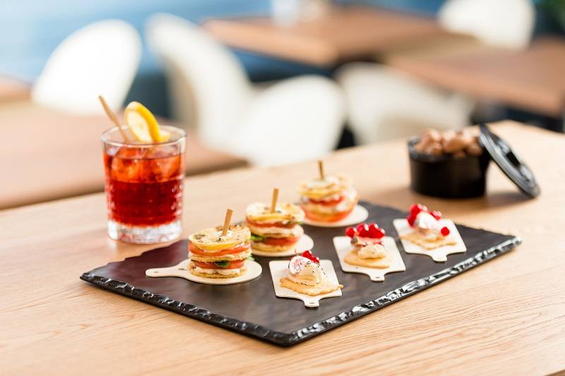 Vassoio effetto ardesia in melamina