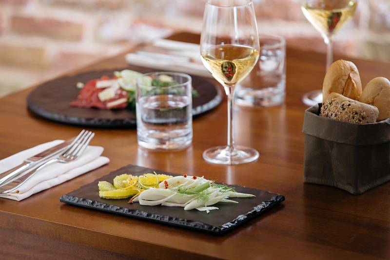 Vassoio effetto ardesia in melamina