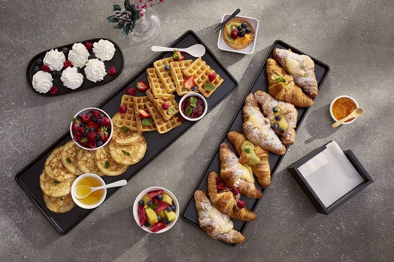 Vassoio Lanzarote con bordi dritti